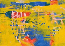 «Landschaft II» | 2007 | Öl auf Leinwand | 50×70