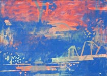 «Landschaft VII» | 2007 | Öl auf Leinwand | 50×70