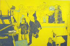 «Gelbes Bild» | 2005 | Öl auf Leinwand | 160×240
