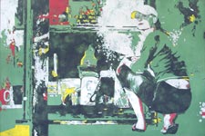 «Das Fenster in die Welt der Gegenstände» | 2006 | Öl auf Leinwand | 100×150