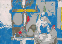 «Der Junge» | 2006 | Öl auf Leinwand | 50×70