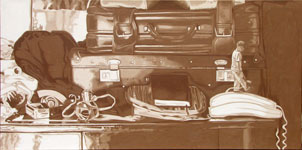 «RÜckkehr» | 2009 | Öl auf Leinwand | 75×150
